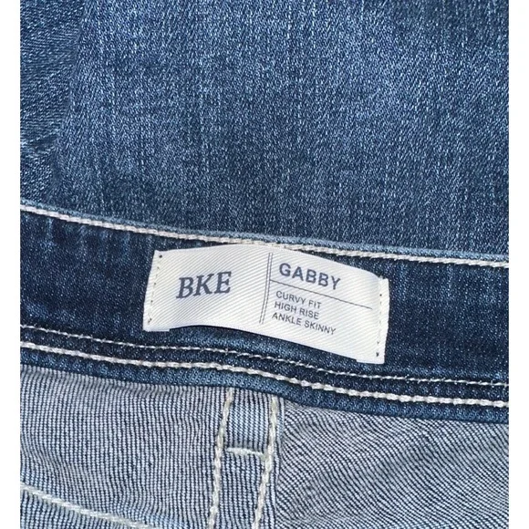 BKE gabby curvy fit high rise ankle skinny jeans size 27 - Picture 3 of 4